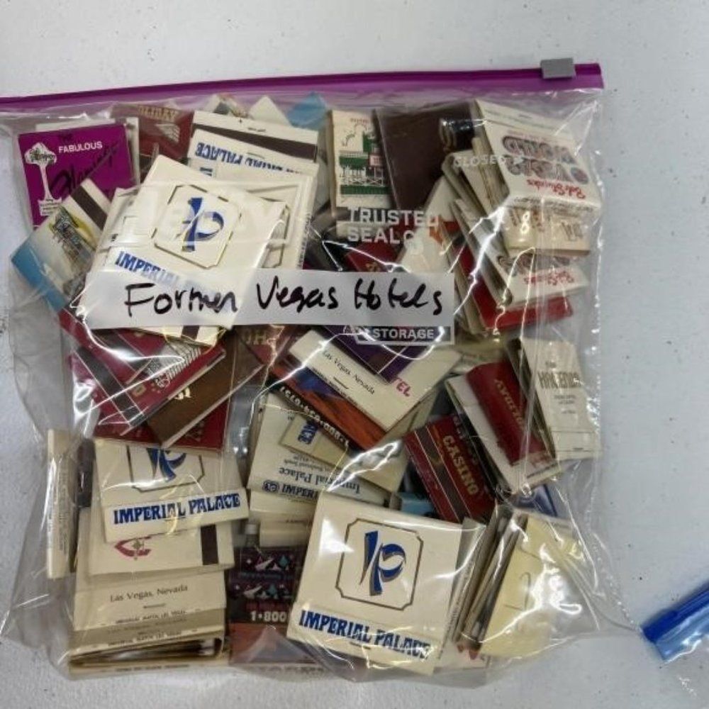 60+ Vtg Las Vegas Casino Matchbooks Lot Unstruck Full Hotels Strip Sands Stardus
